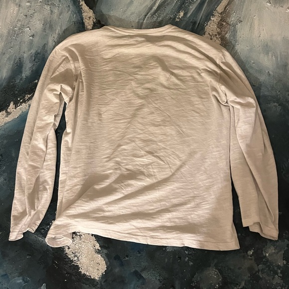 Acne White Long Sleeve Shirt - Picture 2 of 3
